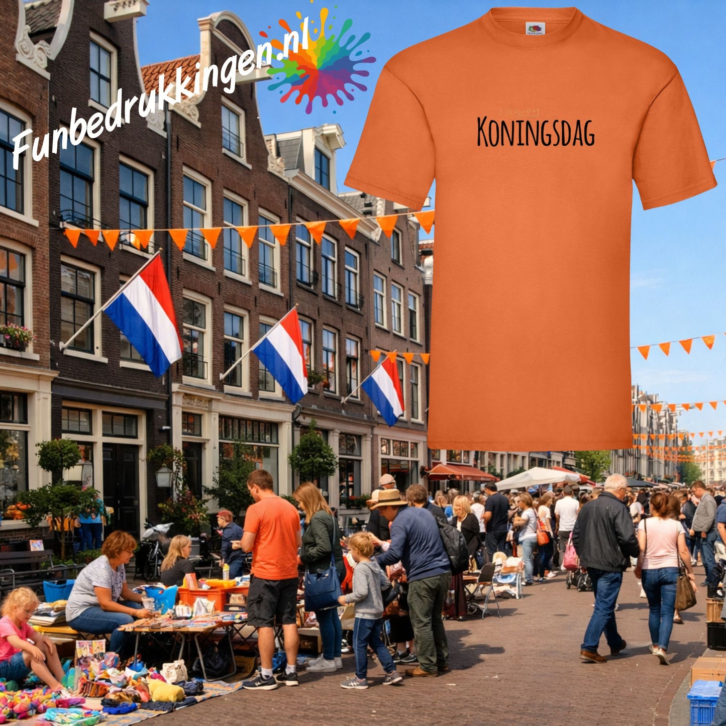 Vier Koningsdag in stijl – samen, zichtbaar en 100% oranje!